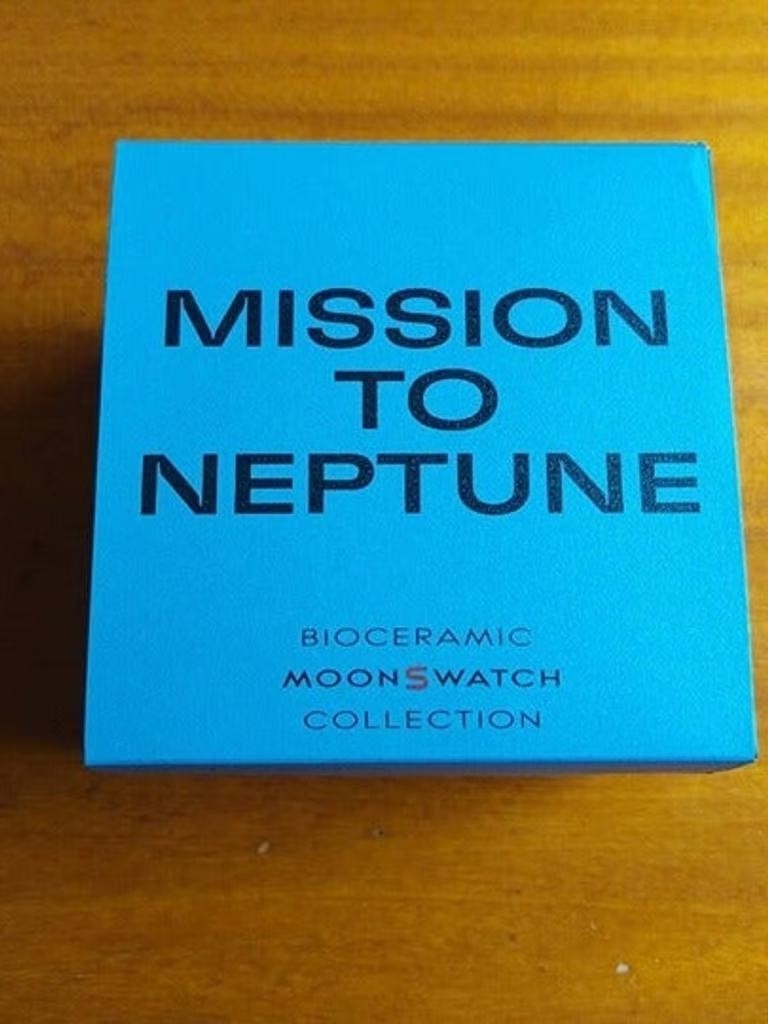 Swatch X Omega Moonswatch Speedmaster Mission To Neptune